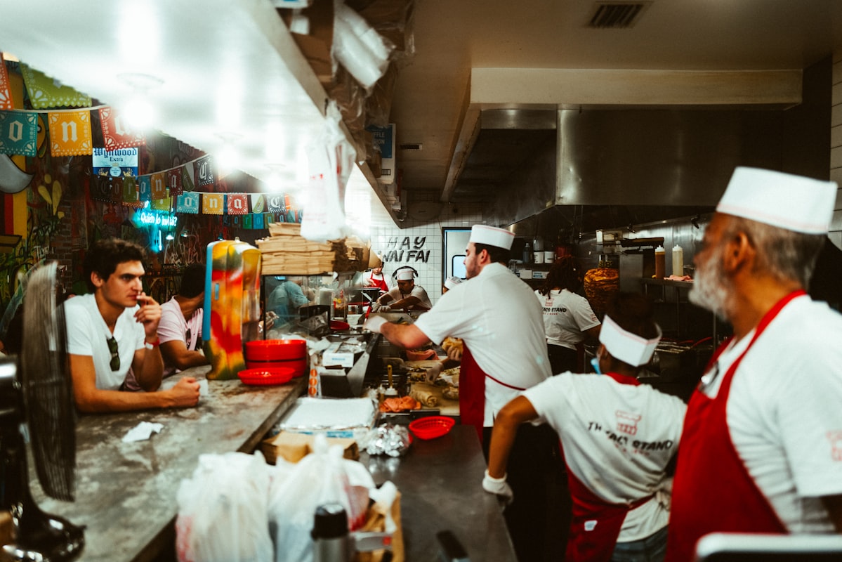Instructor demonstrating traditional Mexican recipes with organic ingredients